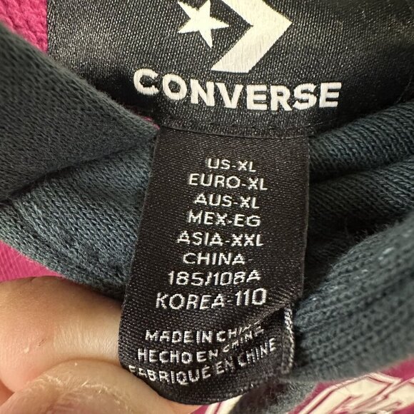 Converse Men's size XL Pullover Graphic Sweater Multicolored - Picture 5 of 5